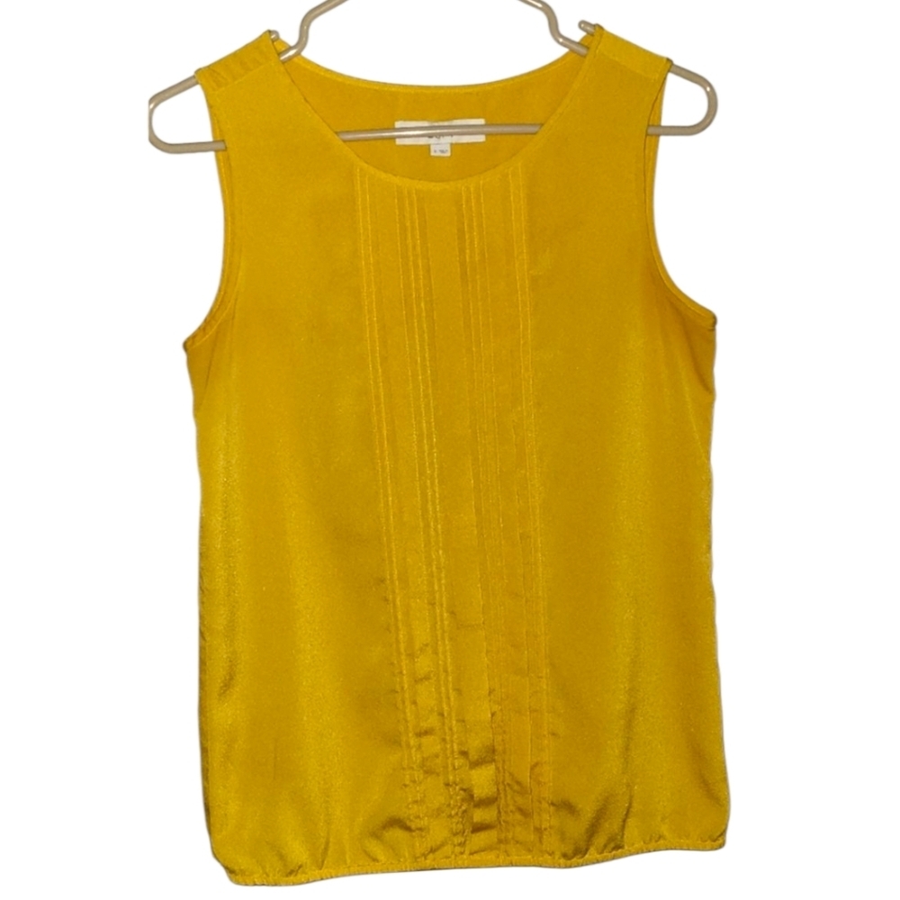 Ann Taylor‎ LOFT A-line tank Sunshine. Small